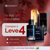 Combo 4 Perfumes Masculinos Importados (100ml) - 1 million, 212 vip, sauvage, bleu [QUEIMA DE ESTOQUE]