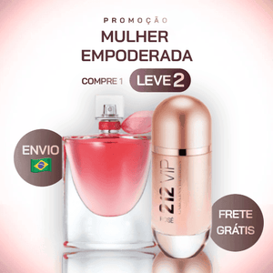 Combo EMPODERADA [PAGUE 1 LEVE 2] La Vie + 212 Vip Rosé (100ml cada) - Frete Grátis - Envio Imediato